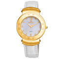 SKONE brand ladies water resistant 18K gold watch